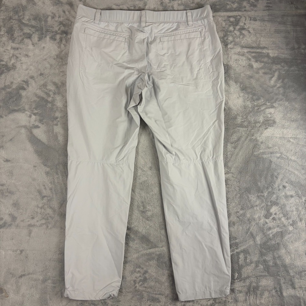 Under Armour Mens Canyon Pants 40x32 Gray Water Repellent Cinch Hiking 1351391 - Picture 5 of 6